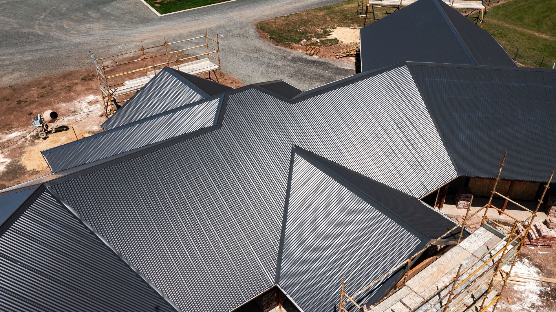 Roofing project exterior